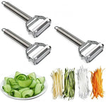 Multi-Function Vegetable Peeler - Stainless Steel Julienne Cutter