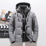 Thermal Duck Down Jacket - Warm Removable-Hood Winter Coat