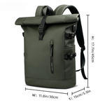 3-in-1 Bicycle Bag & Backpack - Waterproof, Expandable Carry