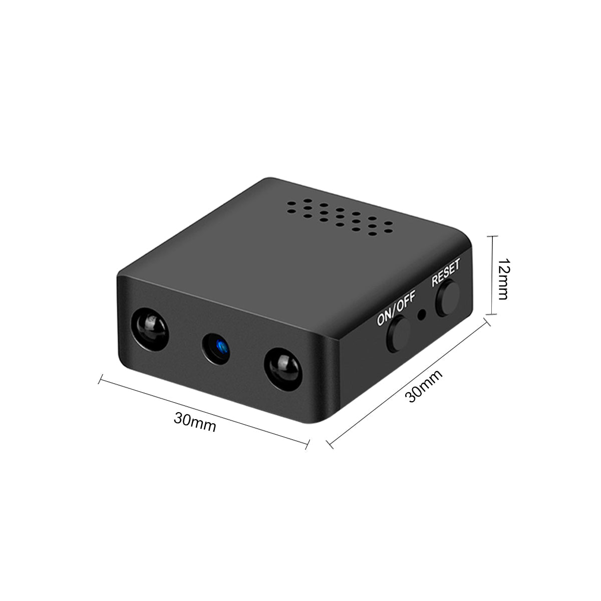 Micro HD Video Camera - Compact Security Camera with Audio