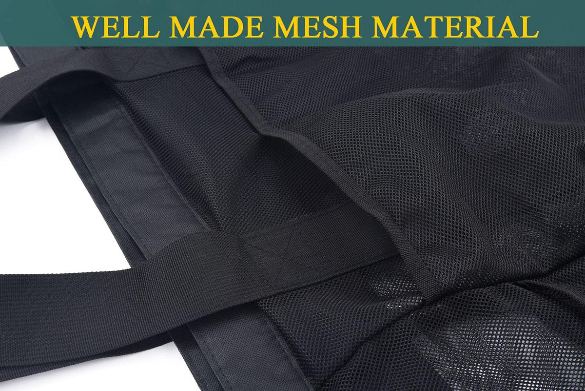 XXL Mesh Beach Tote - Sandproof Zippered Beach Bag