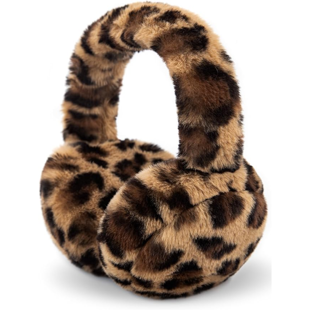 FauxSnugs Faux Fur Ear Warmers - Foldable Winter Style