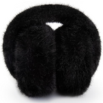 FauxSnugs Faux Fur Ear Warmers - Foldable Winter Style