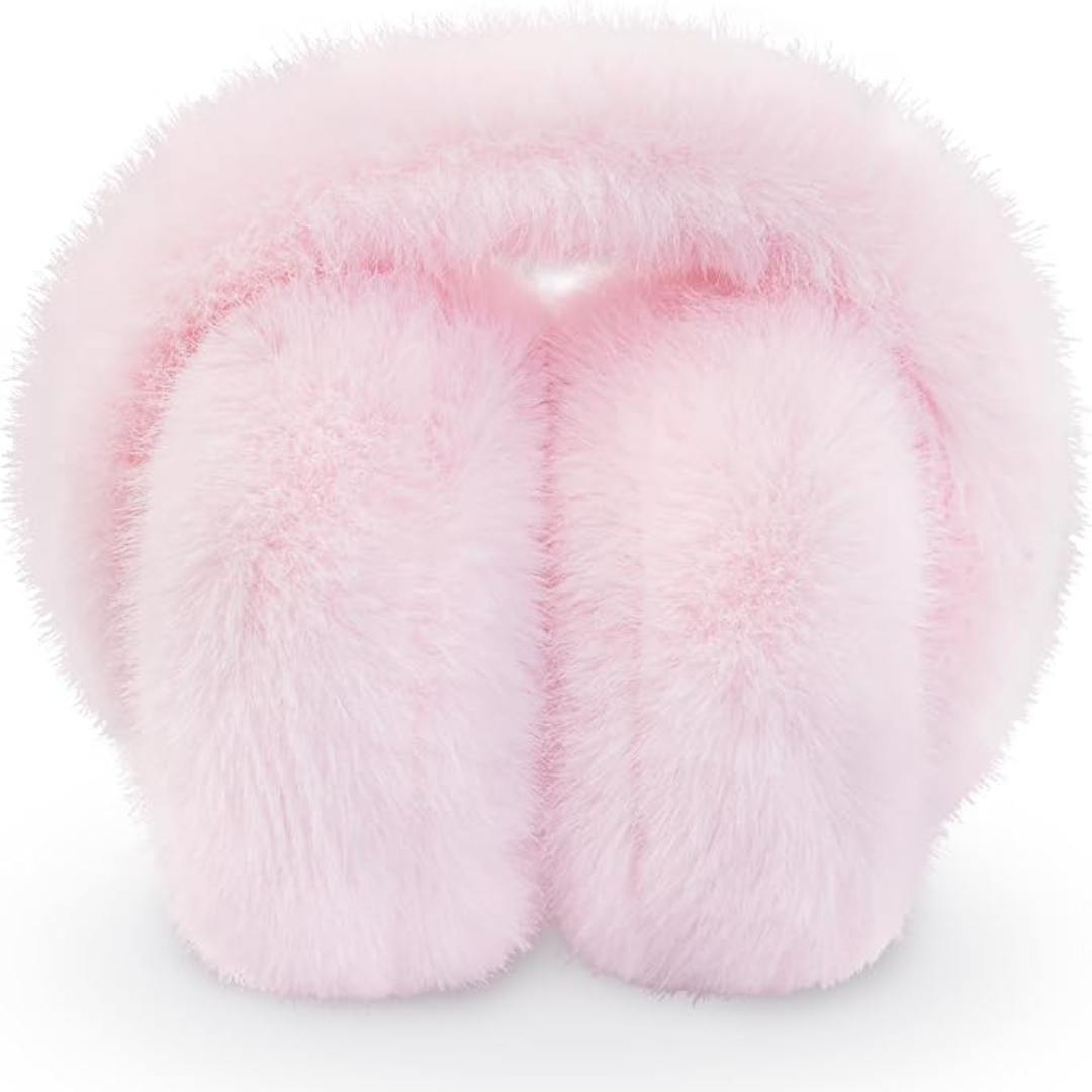 FauxSnugs Faux Fur Ear Warmers - Foldable Winter Style