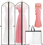 Extra-Long Garment Bag - 71 Inch Wedding Gown & Dress Cover