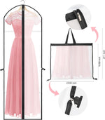 Extra-Long Garment Bag - 71 Inch Wedding Gown & Dress Cover