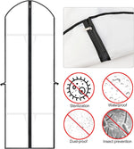 Extra-Long Garment Bag - 71 Inch Wedding Gown & Dress Cover