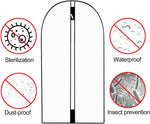 Extra-Long Garment Bag - 71 Inch Wedding Gown & Dress Cover