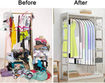 Extra-Long Garment Bag - 71 Inch Wedding Gown & Dress Cover
