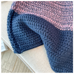 Cozy Plus Size Fall Sweater - Lounge-Style Color-Block Patchwork