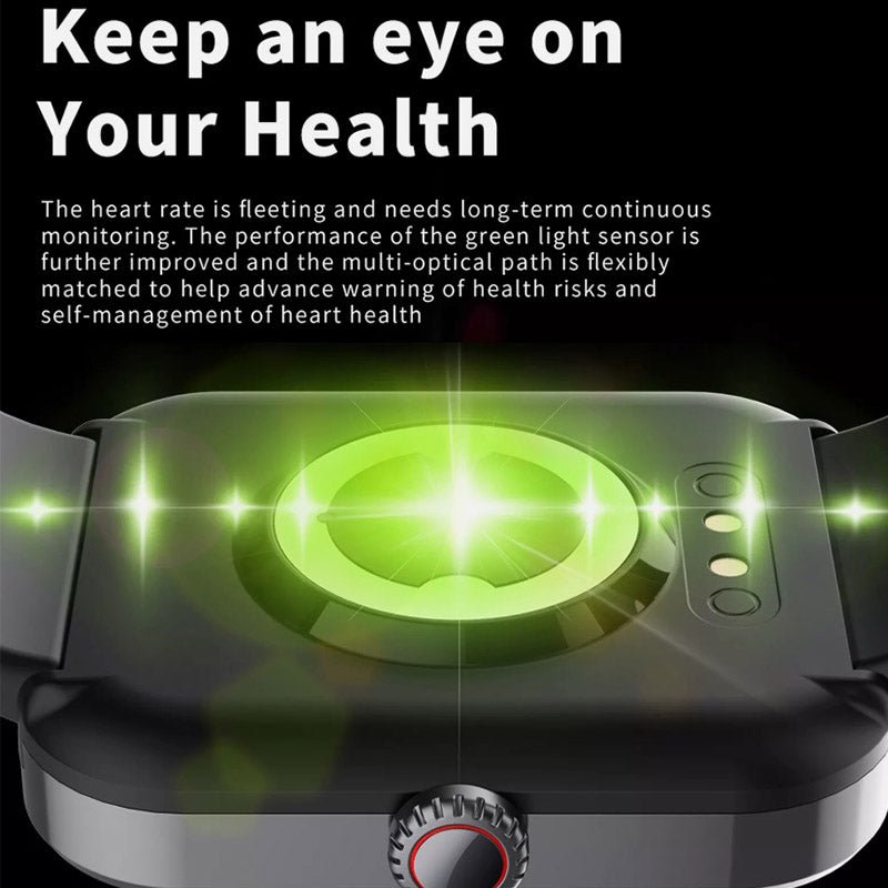 Smart Health Tracker Watch - Wellness & Fitness Monitor