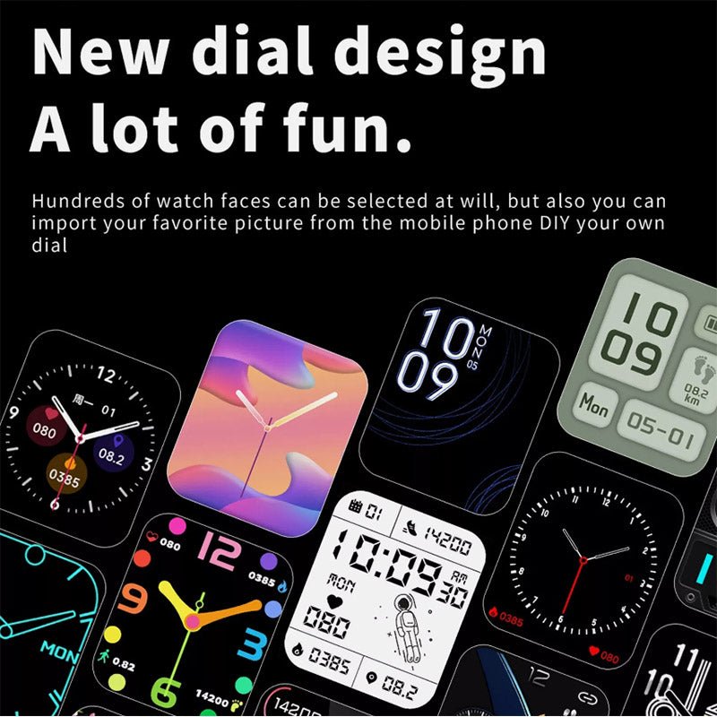 Smart Health Tracker Watch - Wellness & Fitness Monitor