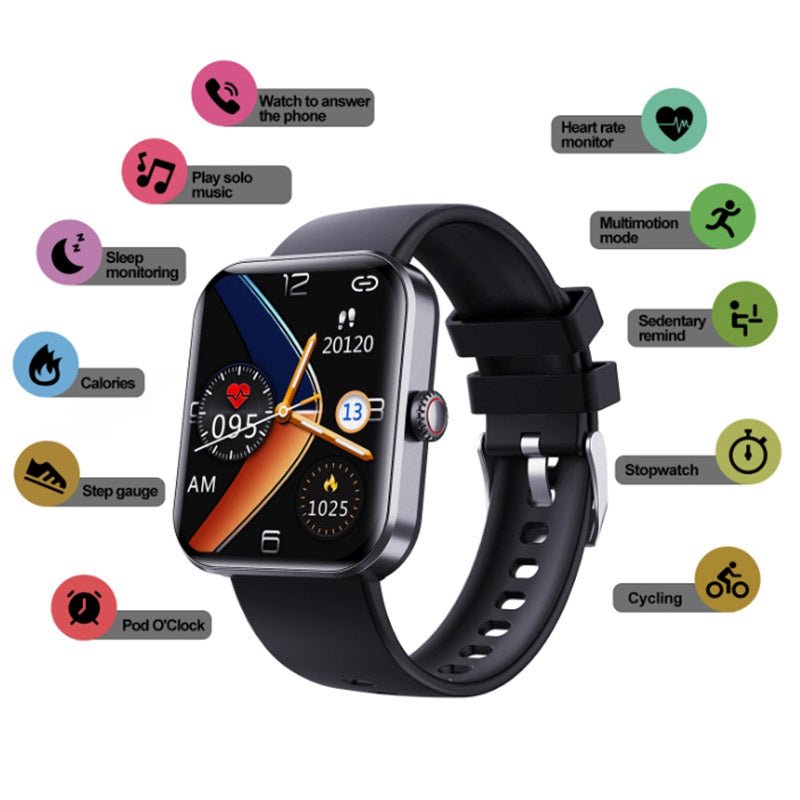 Smart Health Tracker Watch - Wellness & Fitness Monitor