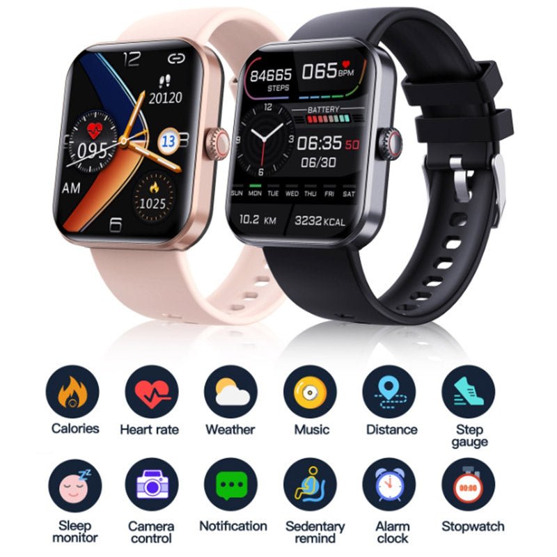 Smart Health Tracker Watch - Wellness & Fitness Monitor
