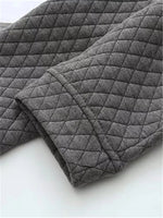 Fall Plaid Cardigan in Plus Sizes - Cozy, Checked Long-Sleeve Style