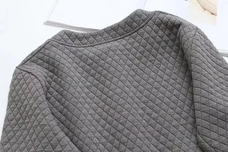 Fall Plaid Cardigan in Plus Sizes - Cozy, Checked Long-Sleeve Style