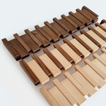 Handmade Wooden Coat Rack - Folding Magnetic Hooks