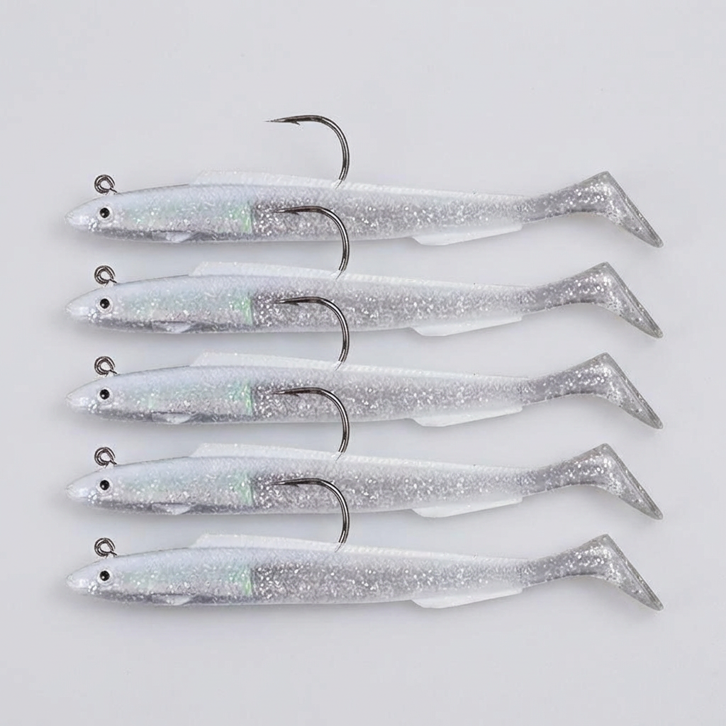 Bass & Pike Swimbait - Soft Lure with Lead Jig Head