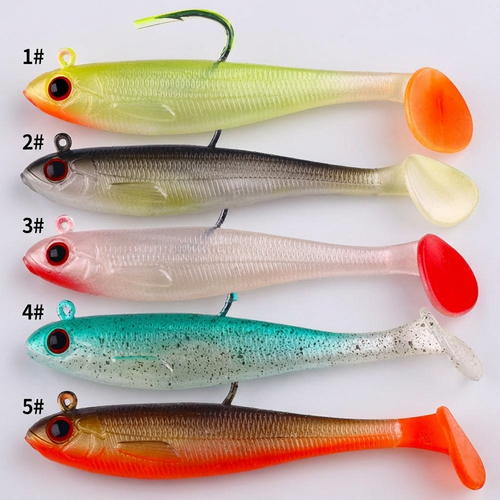 Bass & Pike Swimbait - Soft Lure with Lead Jig Head