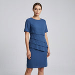 Women's Chiffon Midi Dress - Lightweight & Flattering Fit