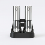 Electric Salt and Pepper Grinder Set - LED, One-Touch