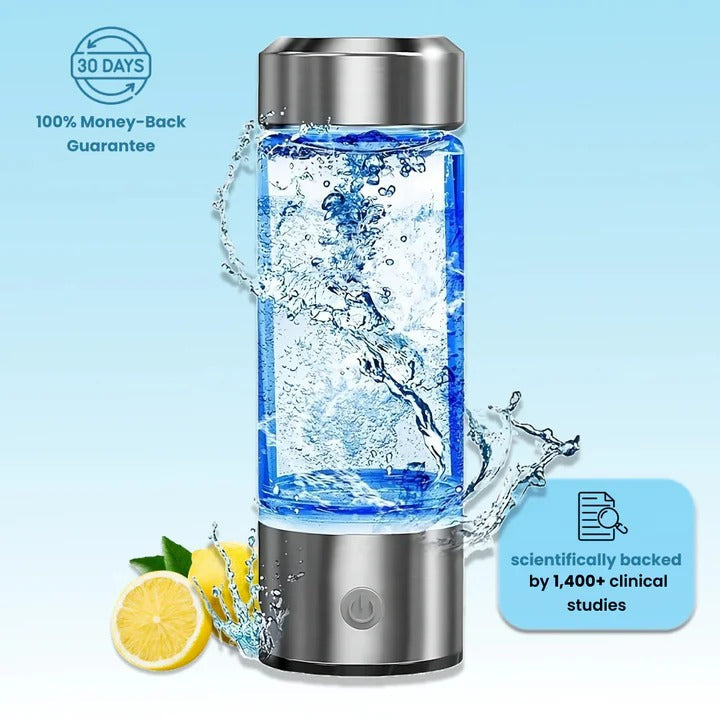 Hydrogen Water Bottle - Rechargeable Electrolysis Bottle