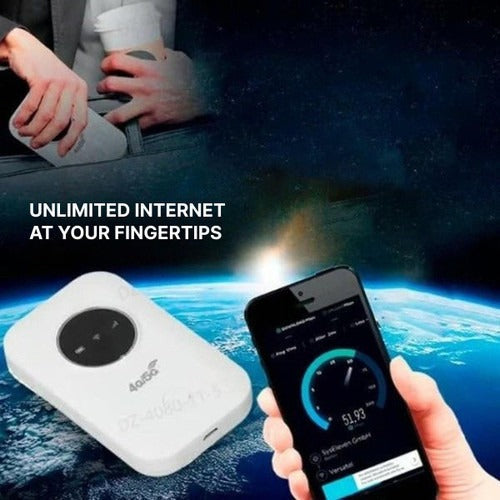 Portable WiFi Router - Reliable 5G Connection On the Move