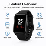 Fall Detection Smartwatch for Seniors - GPS & SOS Alerts
