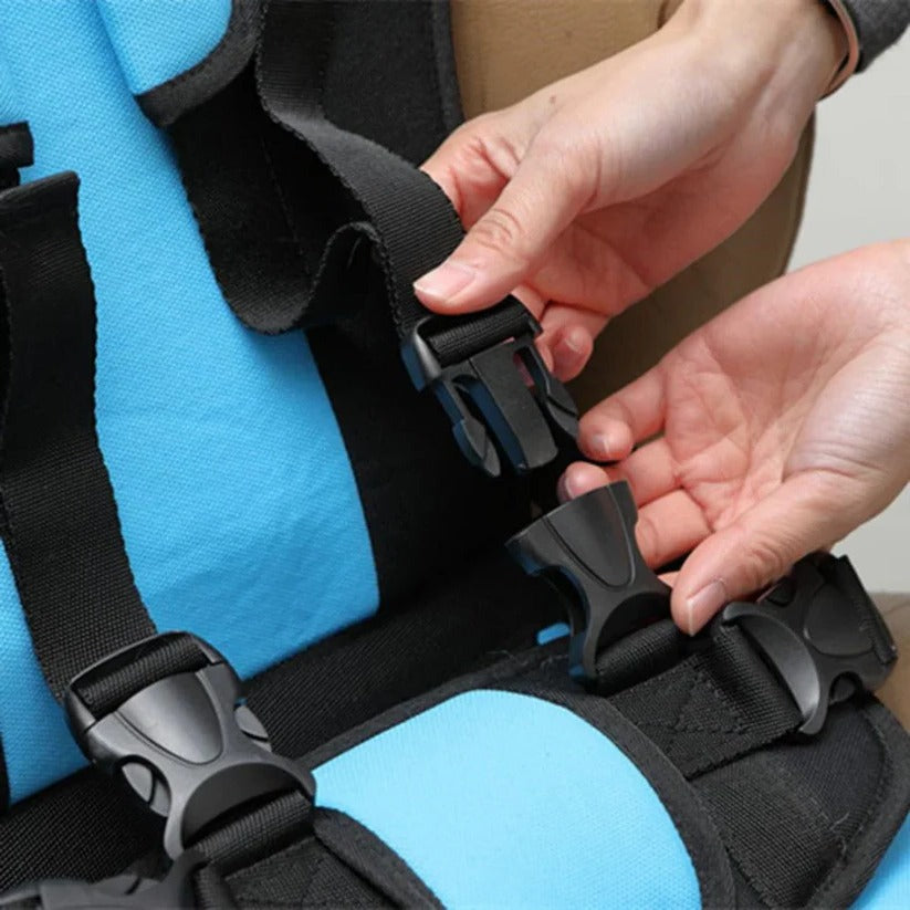 Compact Child Travel Seat - Lightweight Booster for Kids 1-14