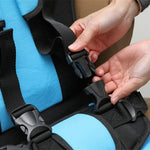 Compact Child Travel Seat - Lightweight Booster for Kids 1-14