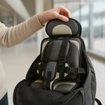 Compact Child Travel Seat - Lightweight Booster for Kids 1-14