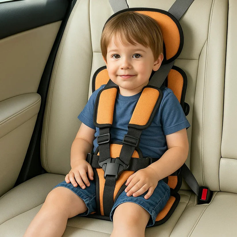 Compact Child Travel Seat - Lightweight Booster for Kids 1-14