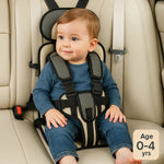 Compact Child Travel Seat - Lightweight Booster for Kids 1-14
