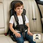 Compact Child Travel Seat - Lightweight Booster for Kids 1-14