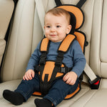 Compact Child Travel Seat - Lightweight Booster for Kids 1-14