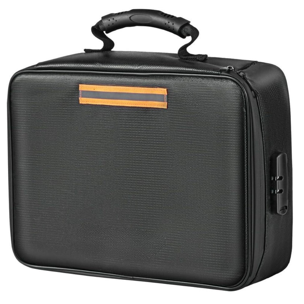 Waterproof Fireproof Document Safe Bag - Cash & Valuables