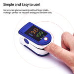 Blood Oxygen Meter - Fingertip Pulse Monitor with Color Display