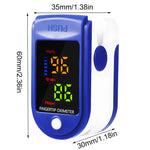 Blood Oxygen Meter - Fingertip Pulse Monitor with Color Display