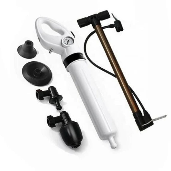 High-Pressure Toilet Plunger - Air Blast Drain Unblocker
