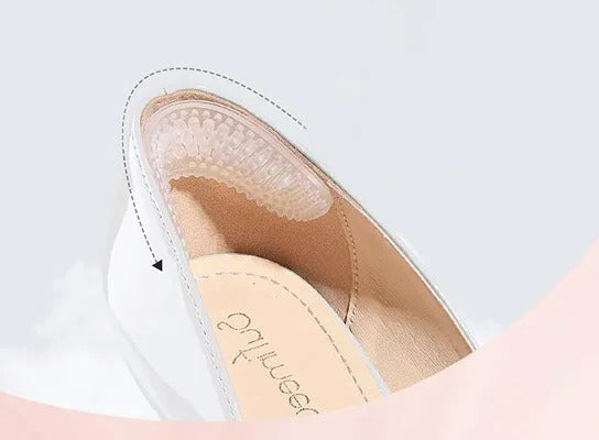 Silicone Heel Grips - Cushioned Shock-Absorbing Inserts