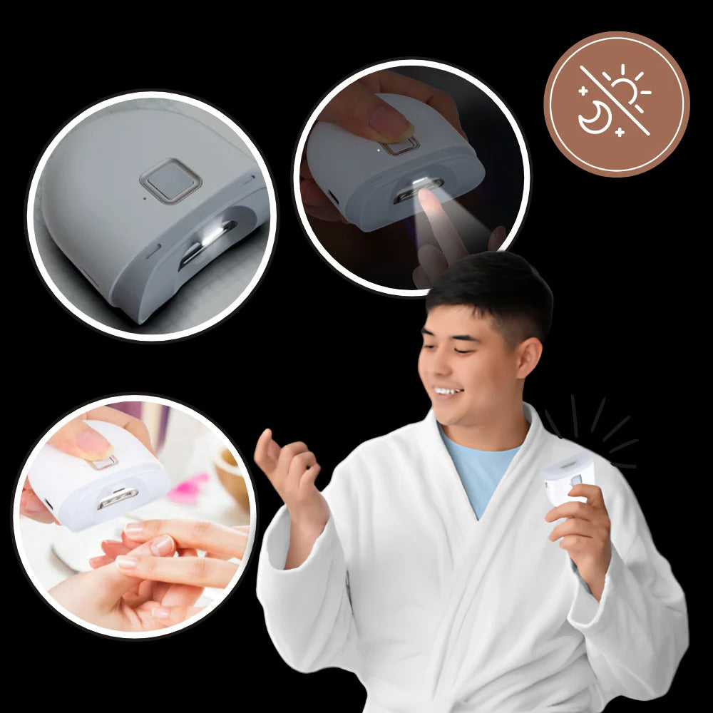 Dual Speed Electric Nail Clipper - Automatic Grinder for All Ages