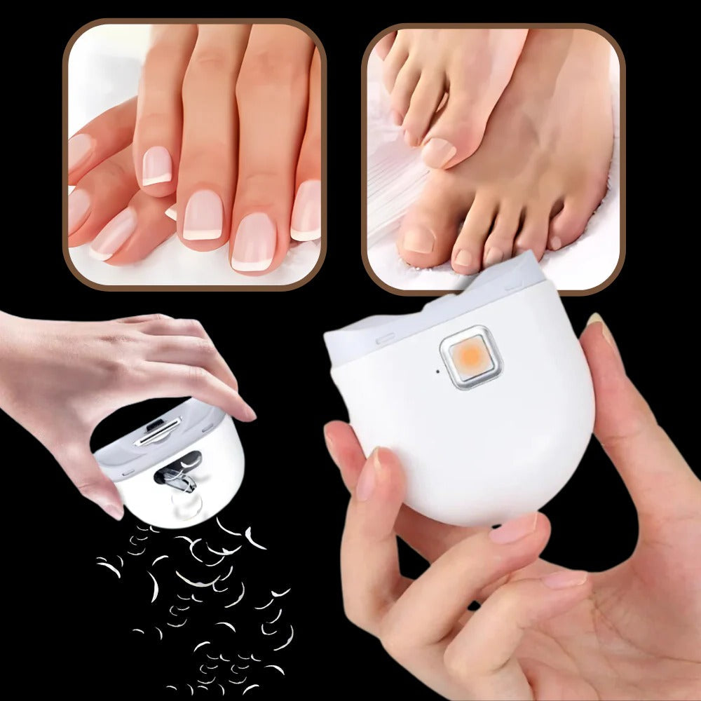 Dual Speed Electric Nail Clipper - Automatic Grinder for All Ages