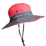 UV Protection Foldable Sun Hat - Stylish Packable Beach Hat