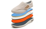 Wide Diabetic-Friendly Shoes - Cushioned Support for Swollen Feet