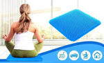 Orthopedic Gel Seat Cushion - Pressure Relief for Office, Car & Wheelchair