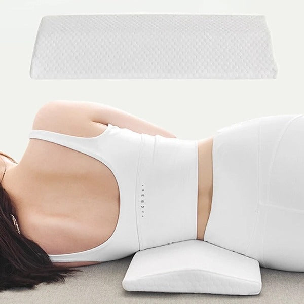 Lumbar Support Pillow - Ergonomic Cushion for Better Sleep Posture