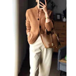 Wool Sweater Jacket - Warm, Wind-Resistant Winter Outerwear