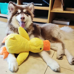 Calming Duck Dog Toy - Squeaky Quacking Chew Toy
