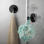 Instant Grip Suction Hooks - No-Drill Wall Hooks, Holds 15 lbs