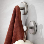 Instant Grip Suction Hooks - No-Drill Wall Hooks, Holds 15 lbs